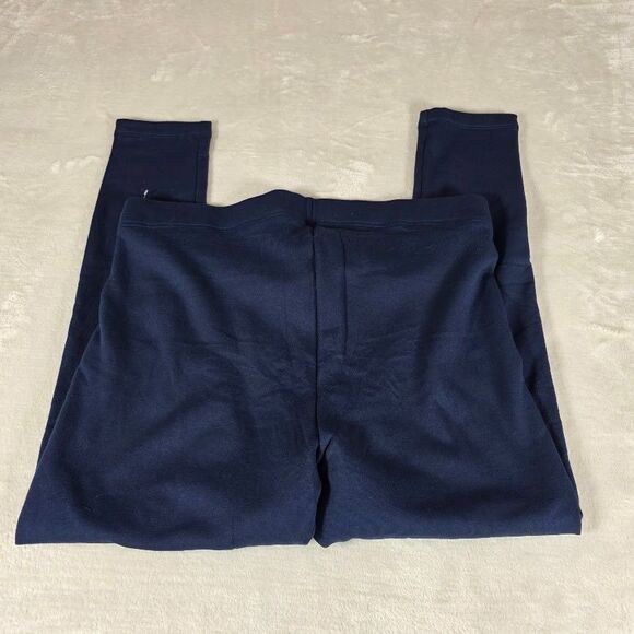 Old Navy High Rise Fleece Lined Leggings Pants In the Navy 2X Soft Pull On NWT - Picture 9 of 9